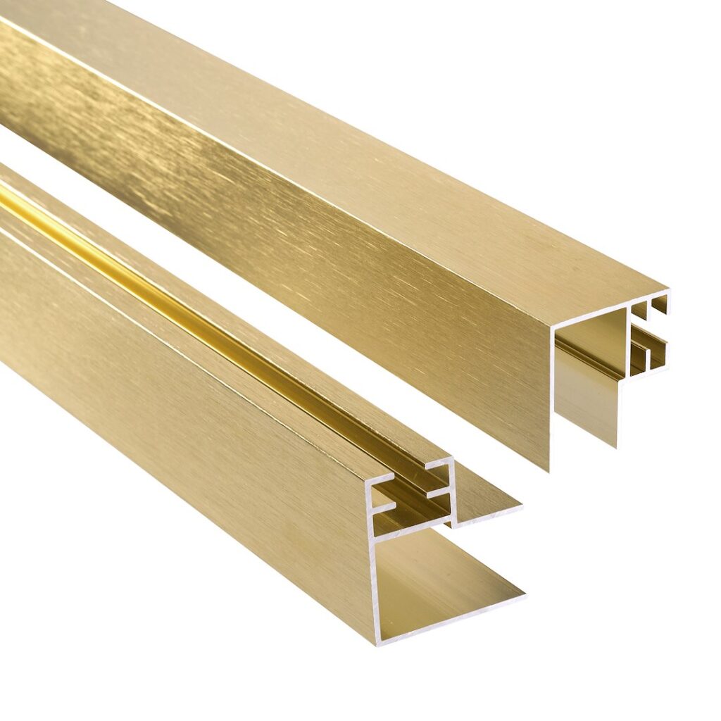 REA ADAPTER DO KABINY PRZYŚCIENNEJ U-ATLAS BRUSH GOLD REA-K7560