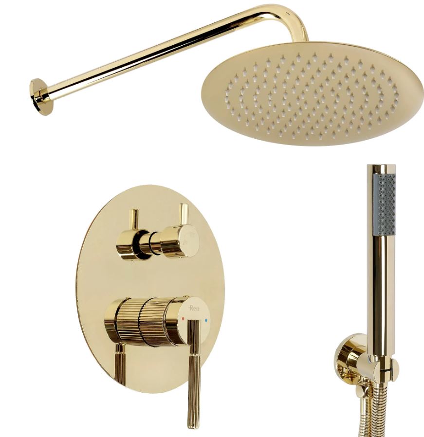 REA ZESTAW NATRYSKOWY JS-622711G ARGON ZŁOTY REA-P6538