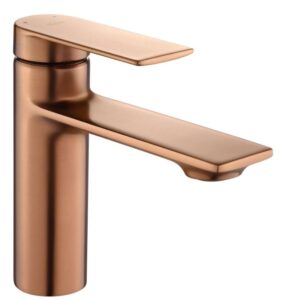 REA BATERIA UMYWALKOWA STORM MIEDŹ SZCZOTKOWANA NISKA REA-B3001