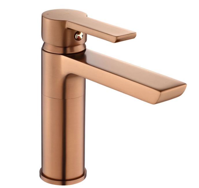 REA BATERIA UMYWALKOWA ARGUS MIEDŹ SZCZOTKOWANA NISKA REA-B3005