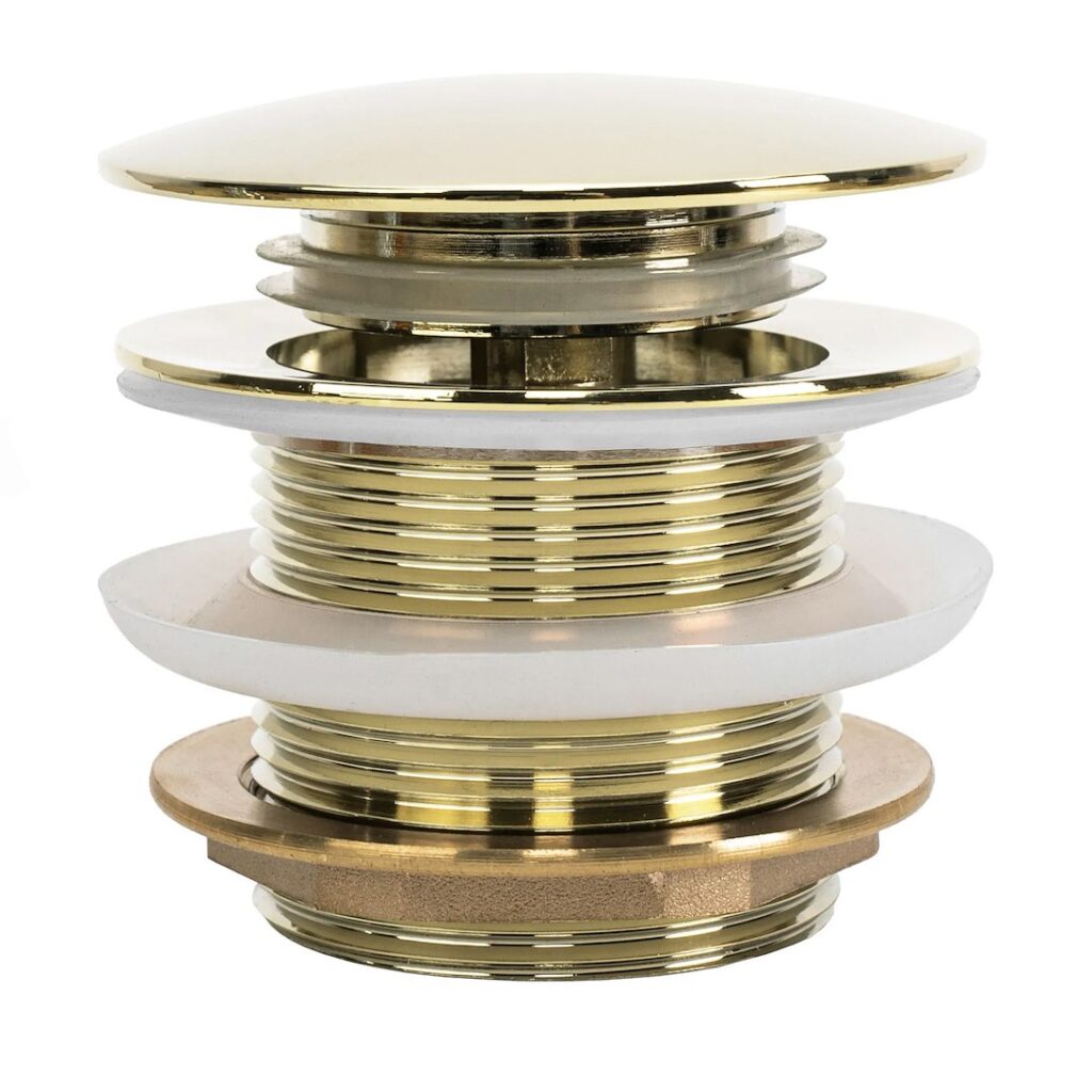 REA KOREK UNIWERSALNY DO WANNY ZŁOTY REA-W2015