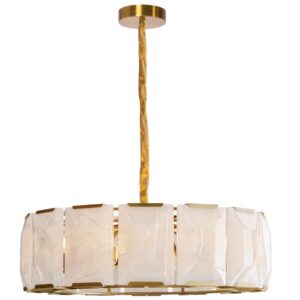 REA LAMPA APP1797-8CP BRUSH GOLD OSW-04569