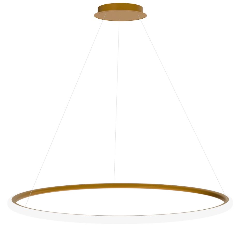 REA LAMPA LHJ004-CP 40cm BRUSH GOLD OSW-50002