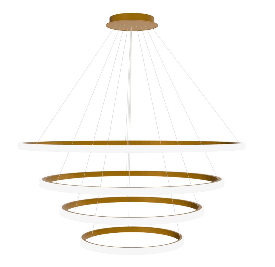 REA LAMPA LHJ010-CP4 BRUSH GOLD OSW-50003