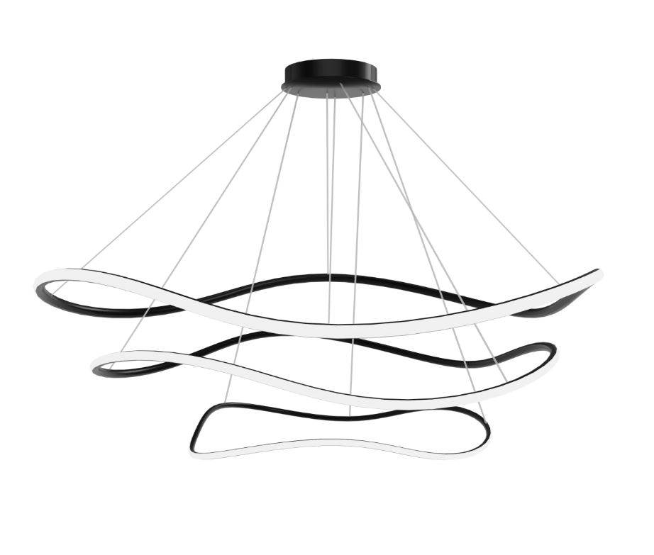 REA LAMPA LHJ016-CP3 BLACK OSW-50006