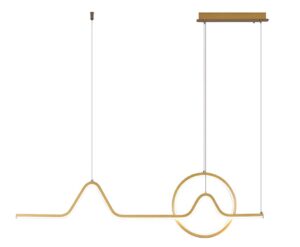 REA LAMPA LHJ022-CP 120cm GOLD OSW-50010