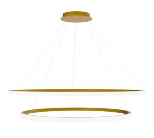 REA LAMPA LHJ008-CP2 BRUSH GOLD OSW-60005