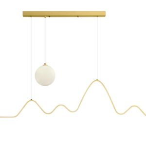 LAMPA LHJ034-CP BRUSH GOLD