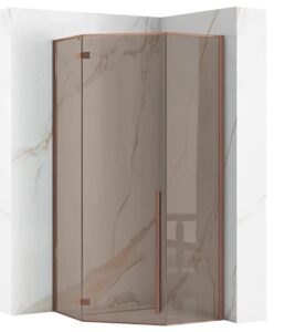 REA KABINA DIAMOND BROWN/BRUSH COPPER 90×90 REA-K6966
