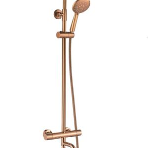 REA ZESTAW NATRYSKOWO-WANNOWY LUNGO DIAMOND MIEDŹ TERM REA-P5964