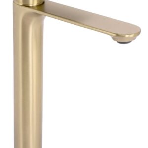 REA BATERIA UMYWALKOWA DROP ZŁOTA SZCZOTKOWANA WYSOKA REA-B4637