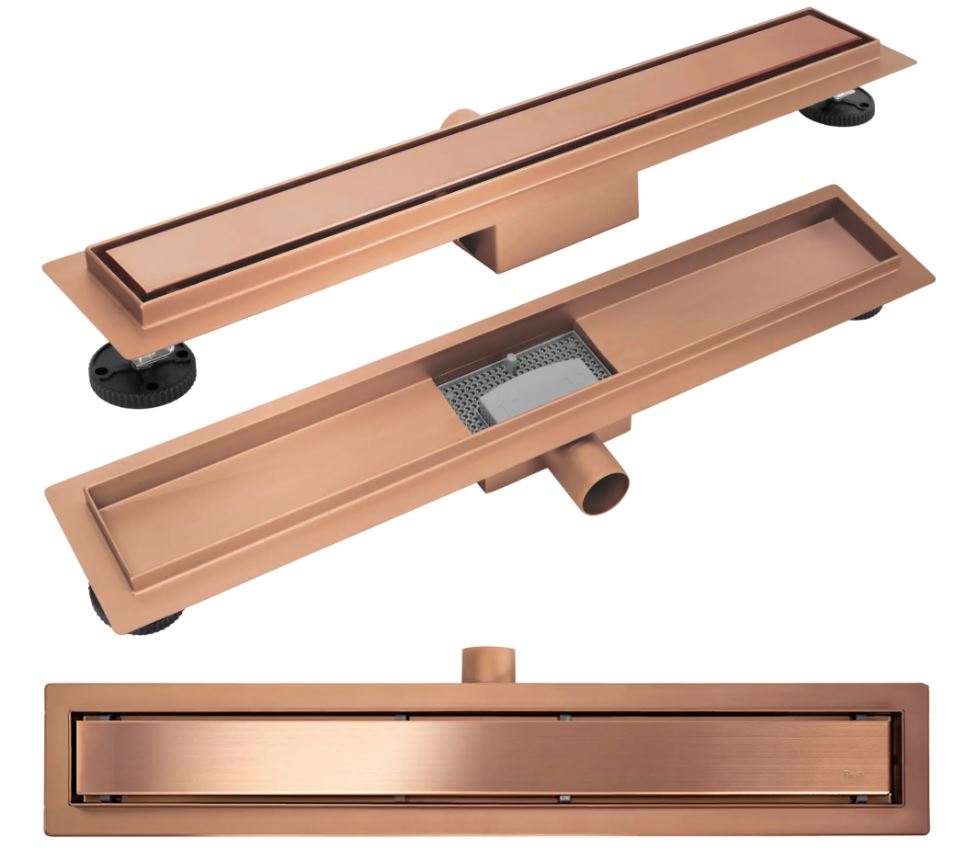 ODPŁYW NEOX MIEDŹ SZCZOTKOWANA 700