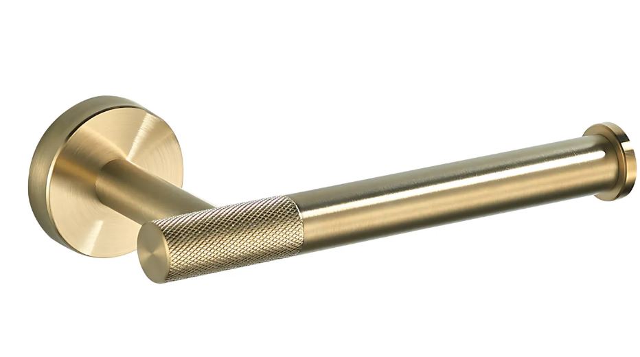 REA UCHWYT NA PAPIER MODERN ZŁOTY SZCZOTKOWANY