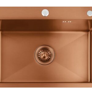 REA ZLEWOZMYWAK LIAM BRUSH COPPER ZLE-06050