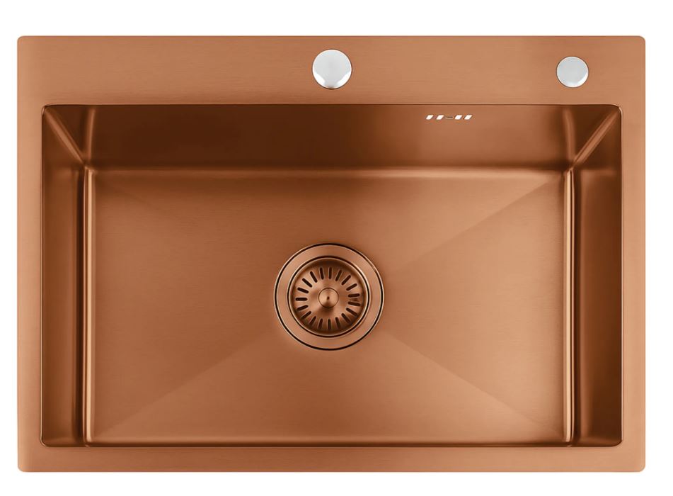 REA ZLEWOZMYWAK LIAM BRUSH COPPER ZLE-06050