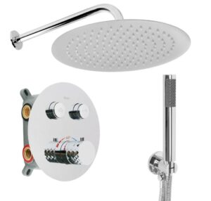 REA ZESTAW NATRYSKOWY PODTY LUNGO DIAMOND CHROM TERMOS REA-P6967