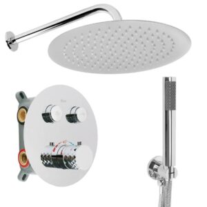 REA ZESTAW NATRYSKOWY PODTY LUNGO DIAMOND CHROM TERMOS REA-P6967