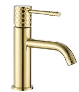 REA BATERIA UMYWALKOWA LUNGO DIAMOND ZŁOTA NISKA REA-B8993