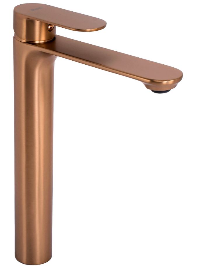 REA BATERIA UMYWALKOWA DROP MIEDŹ SZCZOTKOWANA WYSOKA REA-B8972