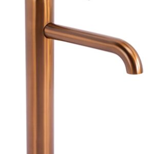 REA BATERIA UMYWALKOWA SPOT MIEDŹ SZCZOTKOWANA WYSOKA REA-B2069