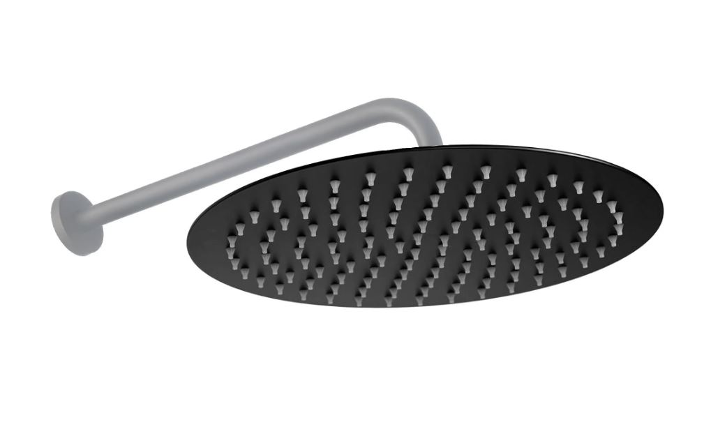 REA DESZCZOWNICA OKRĄGŁA CZARNA REA-P0501