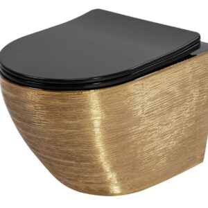 REA WC – CARLO MINI TORNADO BRUSH GOLD BLACK REA-C4330