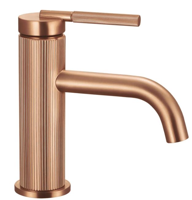 REA BATERIA UMYWALKOW ARGON MIEDŹ SZCZOTKOWANA NISKA REA-B2089