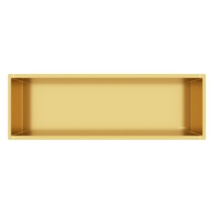 BALNEO WALL-BOX NO RIM – Półka wnękowa bezramkowa GOLD złota 90x30x10 cm 5905591098717