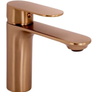 REA BATERIA UMYWALKOWA DROP MIEDŹ SZCZOTKOWANA NISKA  REA-B6381