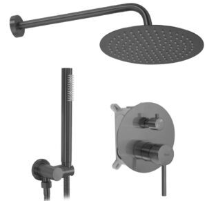 REA ZESTAW NATRYSKOWY PODTYNKOWY LUNGO TYTAN + BOX REA-P6363