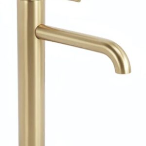 REA BATERIA UMYWALKOWA SPOT ZŁOTA SZCZOTKOWANA WYSOKA REA-B9632