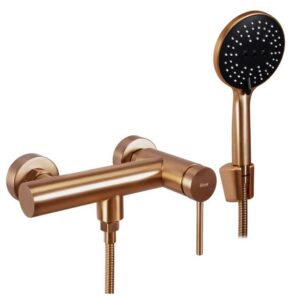 REA BATERIA PRYSZNICOWA JS-701304BRG FOSS MIEDŹ SZCZOTKOWANA REA-B9636