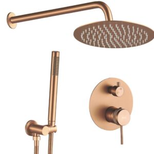 REA ZESTAW NATR PODTYNKOWY LUNGO GRIP MIEDŹ SZCZ + BOX REA-P5651