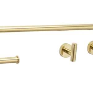 REA KOMPLET WIESZAKÓW ŁAZIENKOWYCH ARI ZŁOTY 5906366016424