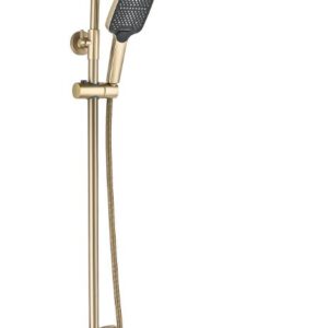 REA ZESTAW NATRYSKOWY JOE ZŁOTY SZCZOTKOWANY REA-P5656