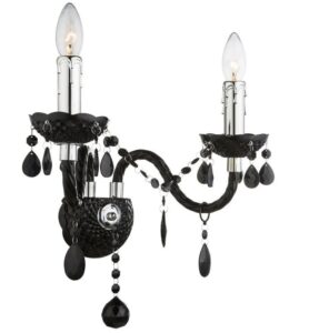 LAMPA EBT018-2W BLACK