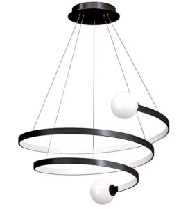REA LAMPA LHJ029-CP BLACK OSW-50047