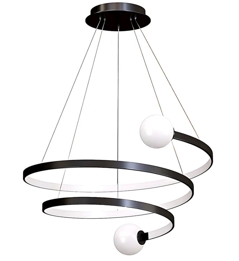 REA LAMPA LHJ029-CP BLACK OSW-50047