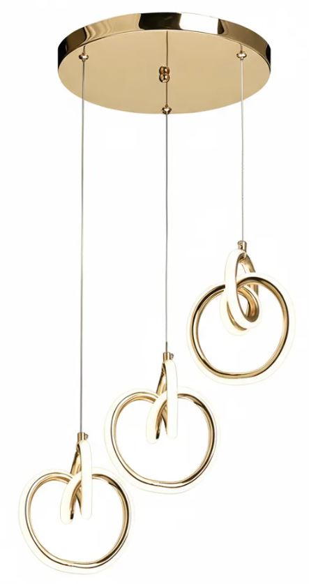 REA LAMPA LHJ093-3CP GOLD OSW-50066