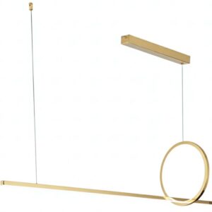 REA LAMPA LHJ111-CP C BRUSH GOLD OSW-50071