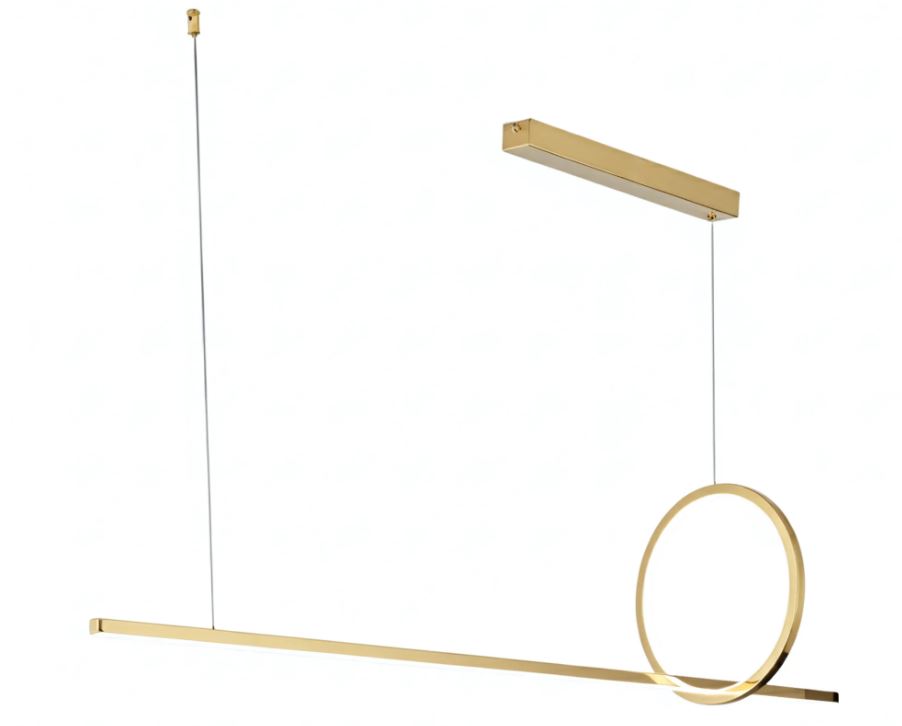 REA LAMPA LHJ111-CP C BRUSH GOLD OSW-50071