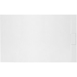 REA BRODZIK BAZALT WHITE 80×120 + SYFON REA-K3900