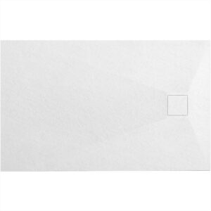 REA BRODZIK MAGNUM WHITE 80×100 + SYFON REA-K3906