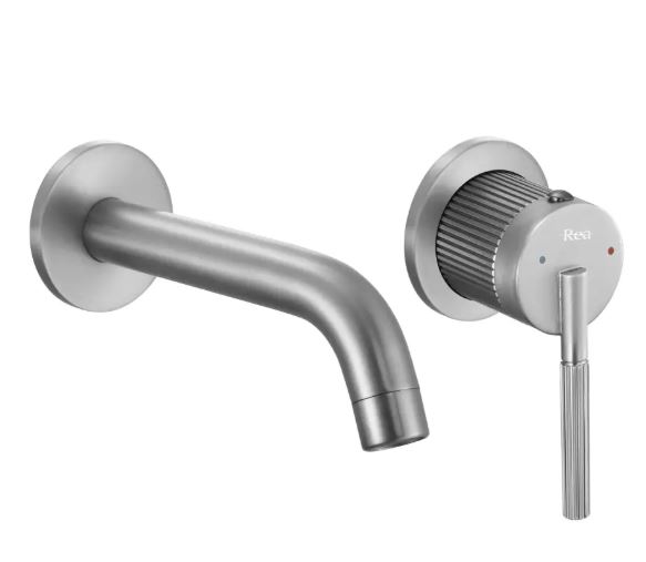 REA BATERIA UMYWALKOWA PODTYNKOWA ARGON NIKIEL SZCZOTKOWANA REA-B3912