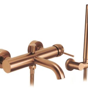 REA BATERIA WANNOWA LUNGO GRIP MIEDŹ SZCZOTKOWANA REA-B4567