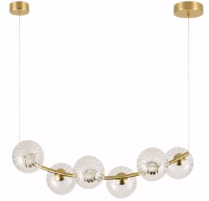 REA LAMPA SUFITOWA WISZĄCA ZŁOTA 5906366021701