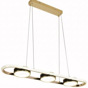 REA LAMPA SUFITOWA WISZĄCA ZŁOTA 5906366021725