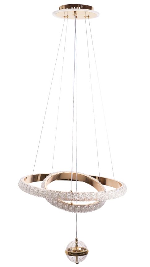 REA LAMPA G143-CP 30cm GOLD OSW-02613