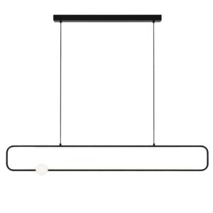 REA LAMPA SUFITOWA WISZĄCA LED CZARNA 5906366021602