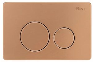 REA PRZYCISK DO STELAŻA PODTYN STALOWY I BRUSH COPPER REA-E9564